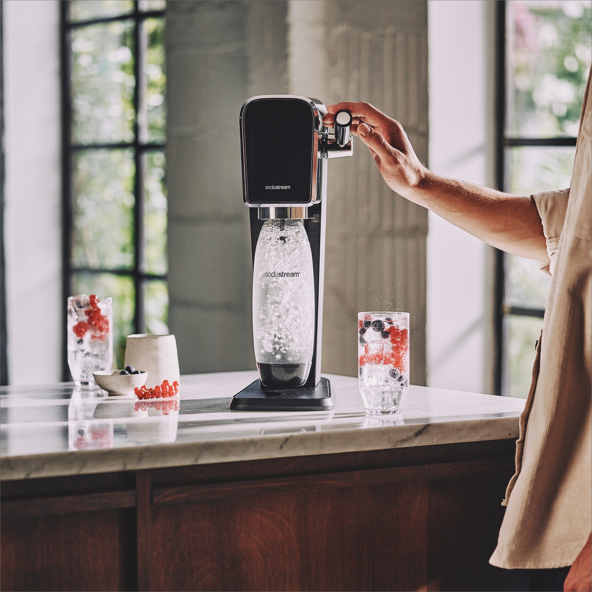 キッチン家電 sodastream collection ART SodaStream Art Soda Water Maker + Quick Connect – Nederland