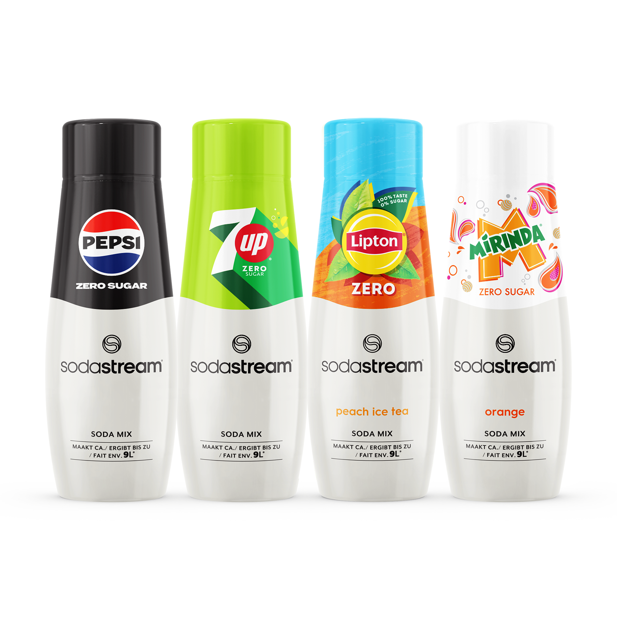 Zero bundel 4-pack sodastream