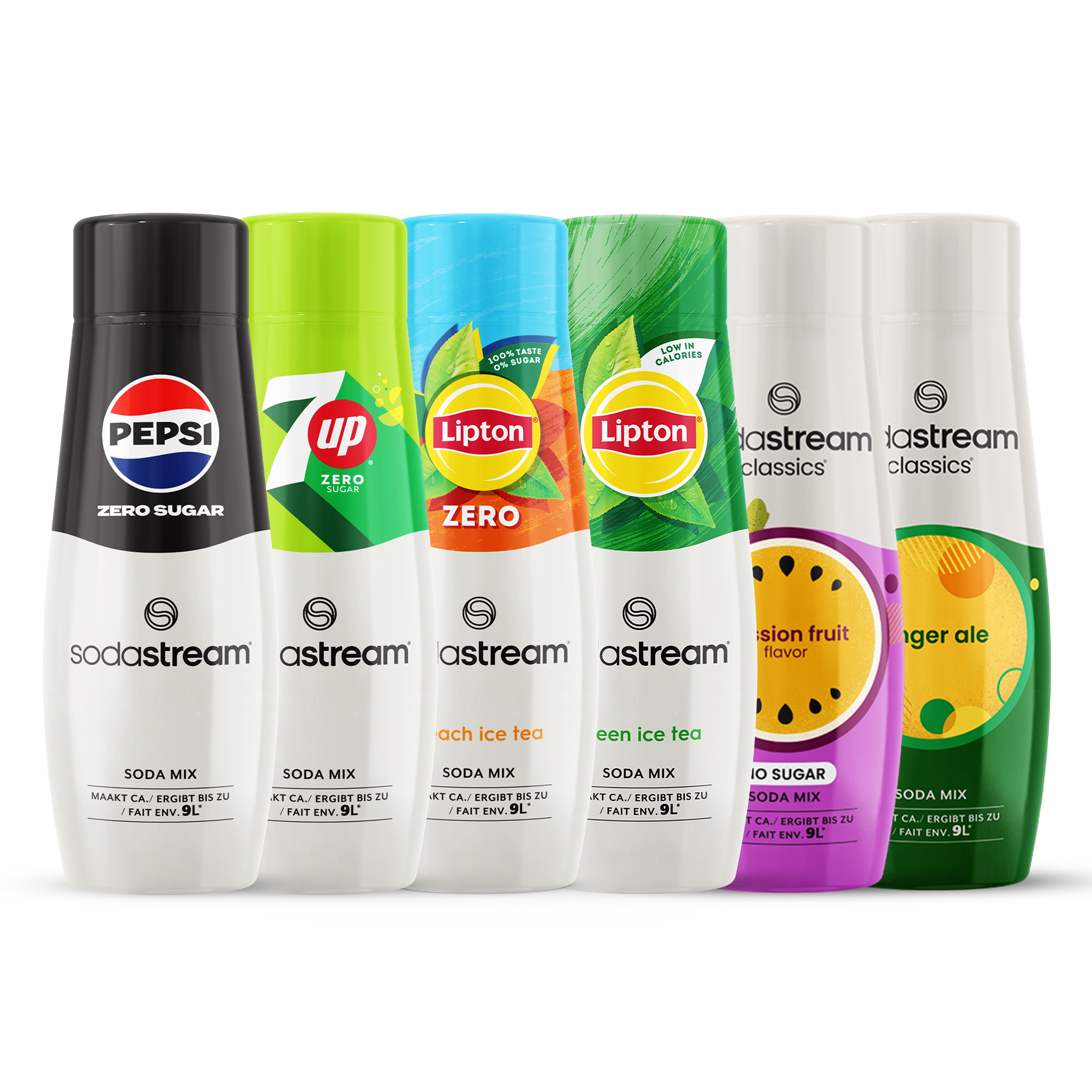 Besteller bundel 6-pack sodastream