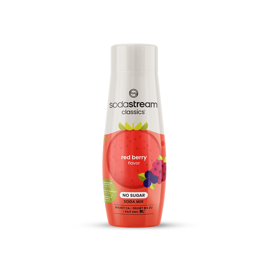 SodaStream Classics - Fruit Flavours - Red Berries Zero sodastream