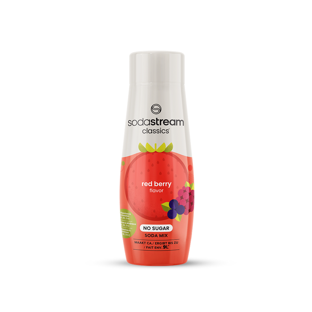SodaStream Classics - Fruit Flavours - Red Berries Zero