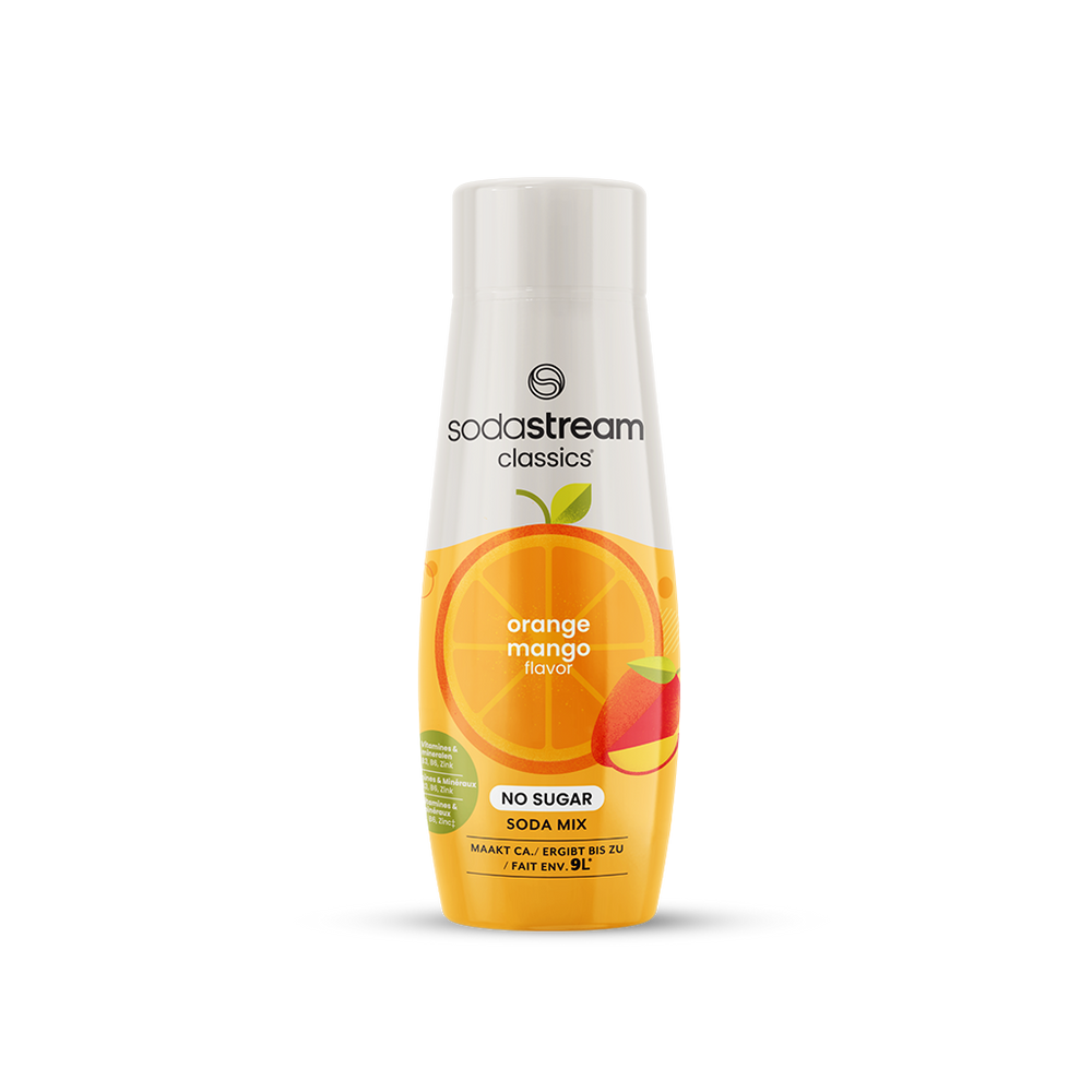 SodaStream Classics - Fruit Flavours - Orange Mango Zero