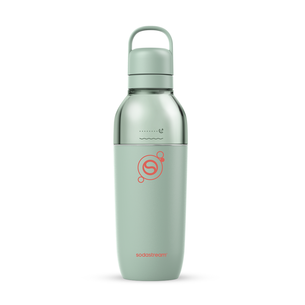 Fizz&go™ easy mix fles - Mint