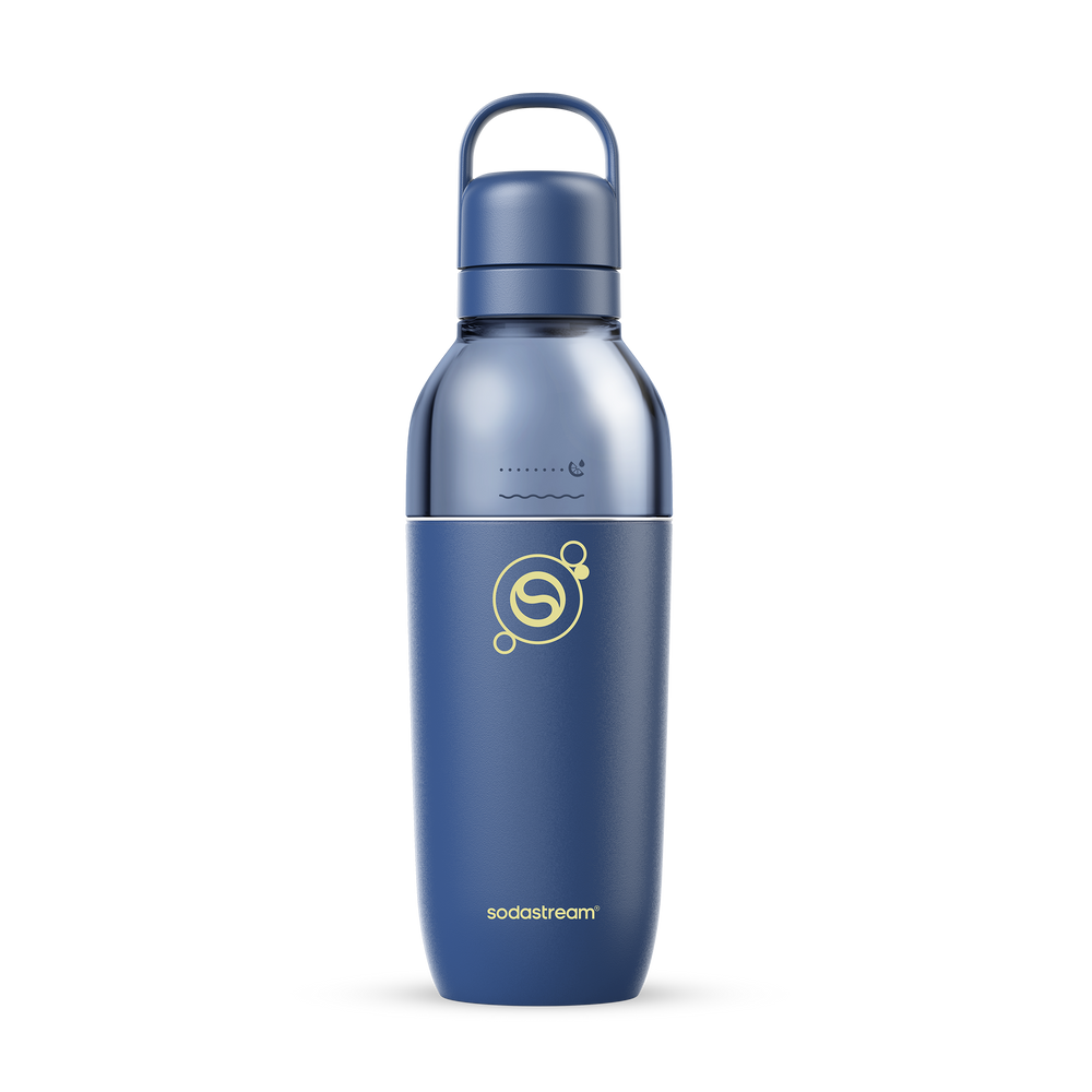 Fizz&go™ easy mix fles - Blauw