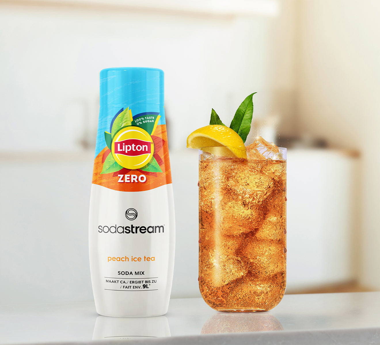 Lipton Ice Tea Peach van SodaStream