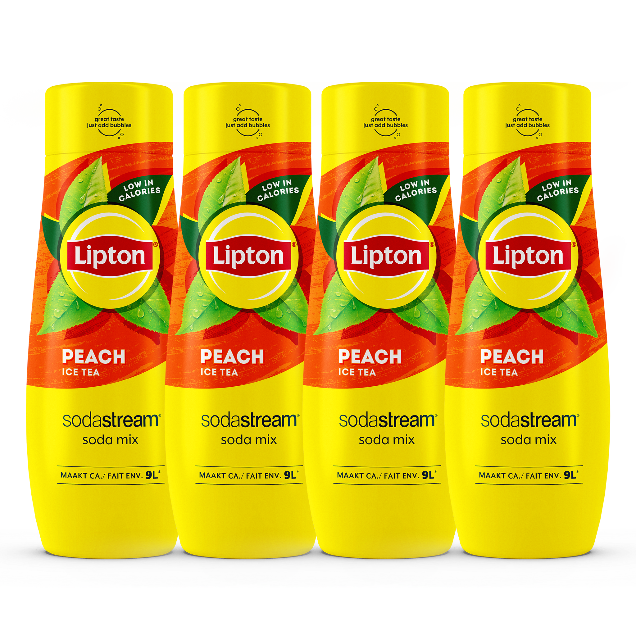 Lipton Ice Tea Peach 4-pack sodastream