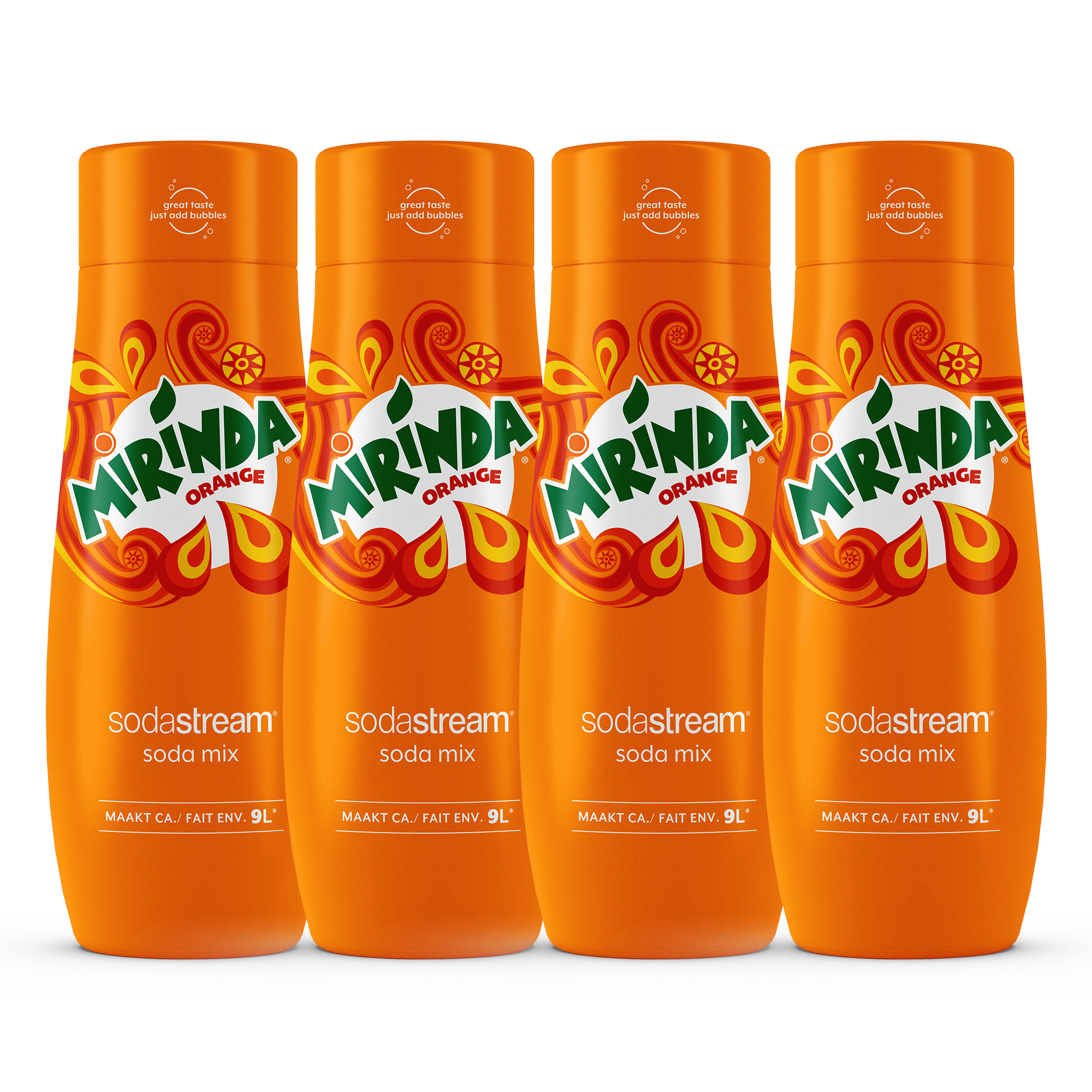 Mirinda 4-pack sodastream