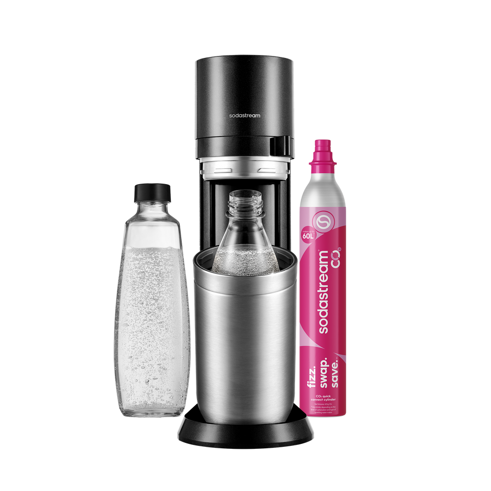 sodastream duo Bruiswater Machine zwart starter kit