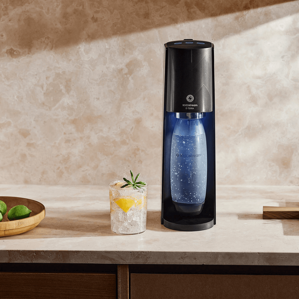 SodaStream E-Terra Sparkling Water Maker – Nederland SodaStream E-Terra Sparkling Water Maker – Nederland