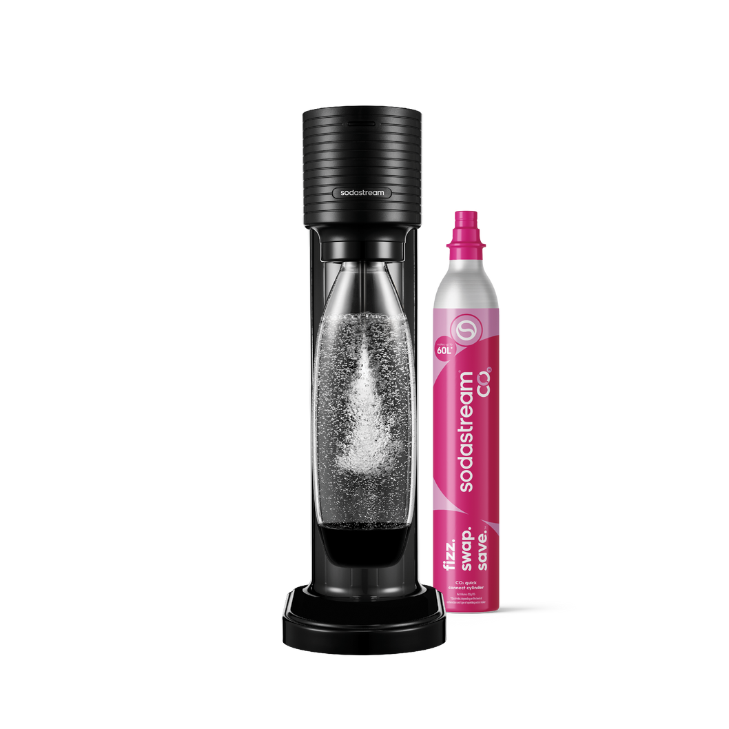 SodaStream GAIA Bruiswater Machine zwart starter kit