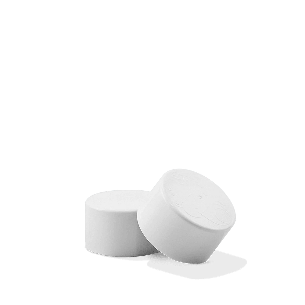 sodastream Duo-pack doppen wit compatibel met plastic flessen 0.5L en 1L