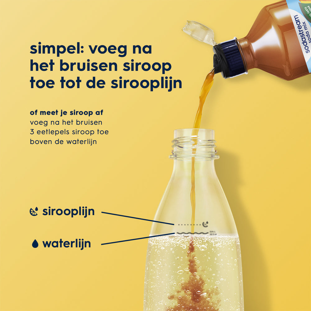 Sodastream Lipton ice tea peach zero