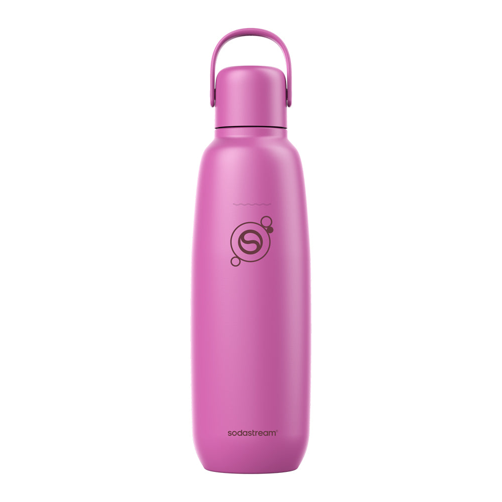 0.9L Sodastream fizz & go™ stainless steel carbonating bottle guava