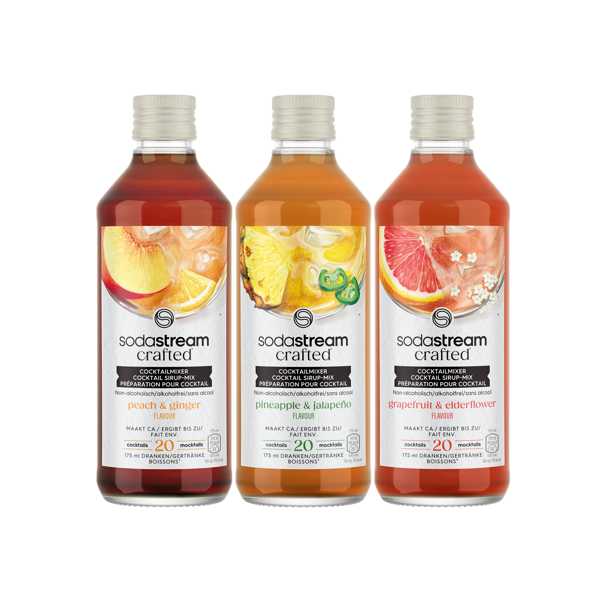 SodaStream Crafted – Mocktail mix - 3-pack