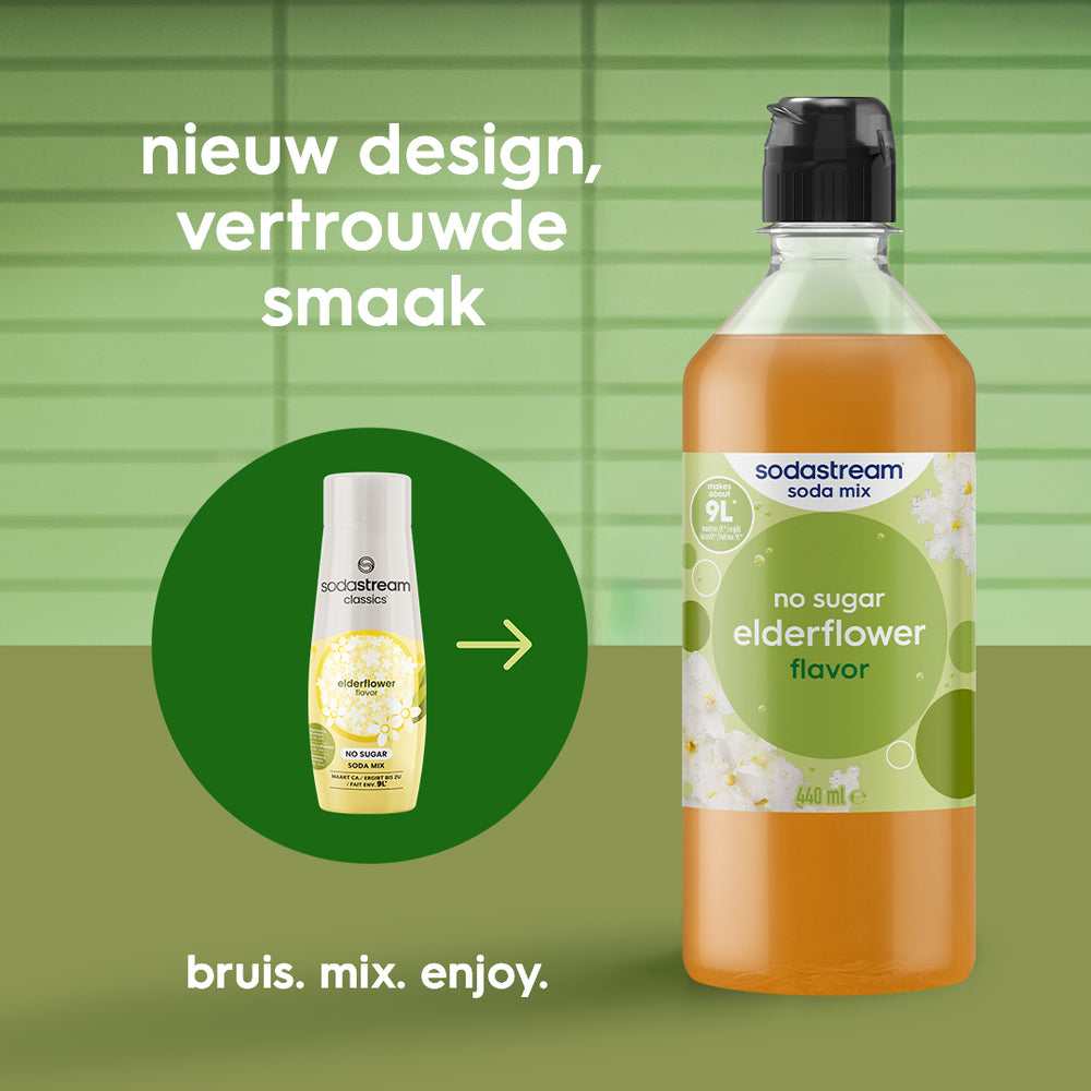 Sodastream Classics - Fruit Flavours - Elderflower Zero – 2