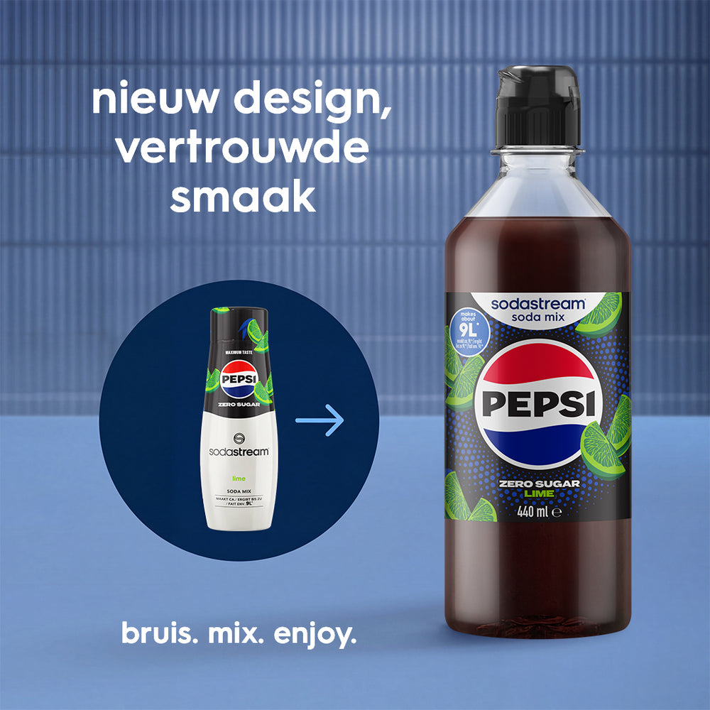 Sodastream Pepsi lime zero