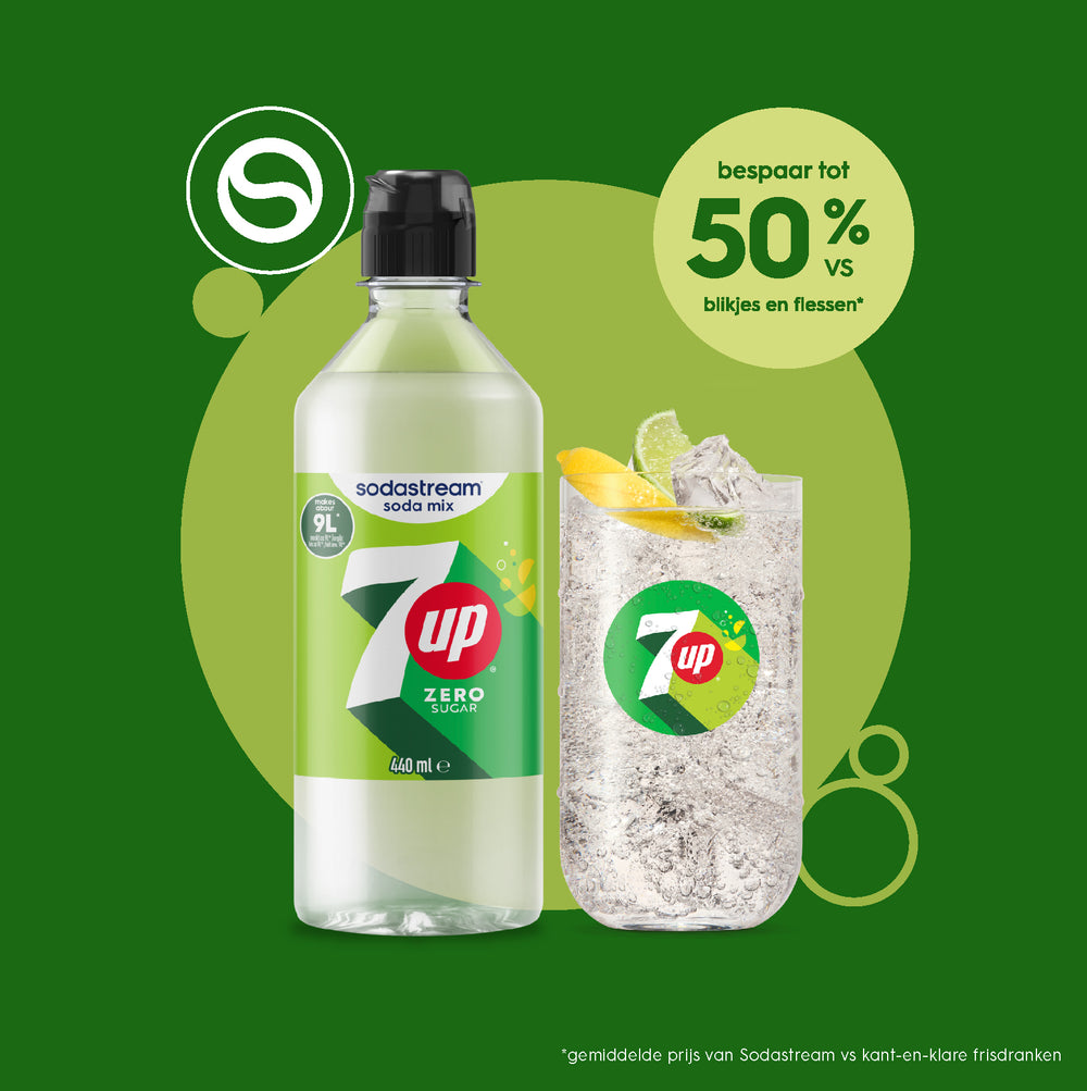 Sodastream 7UP zero