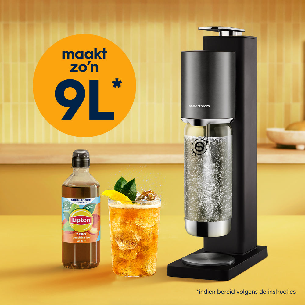 Sodastream Lipton ice tea peach zero